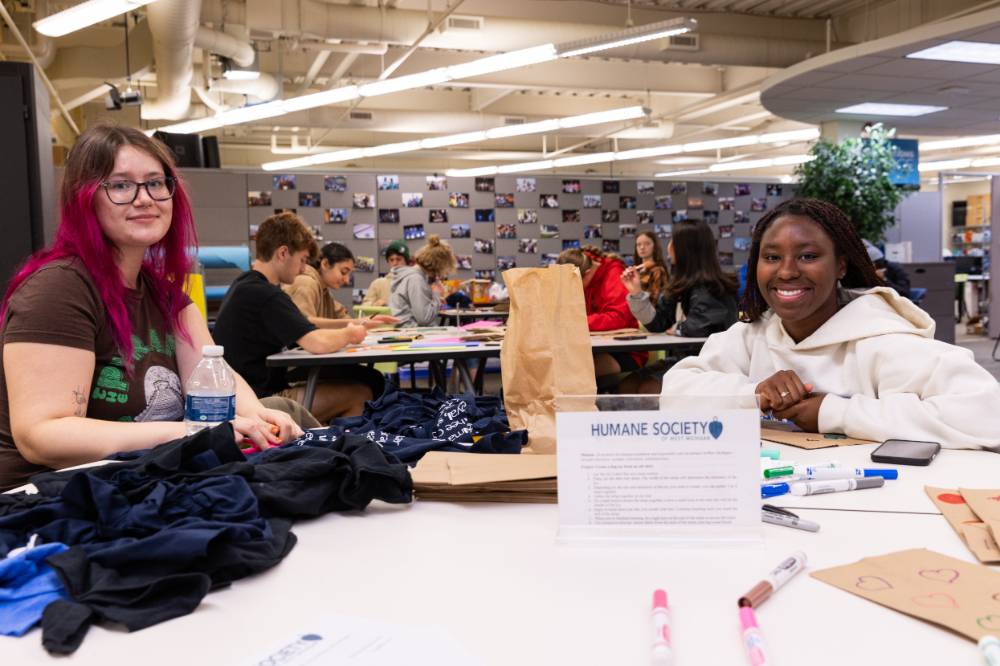 Proud service students